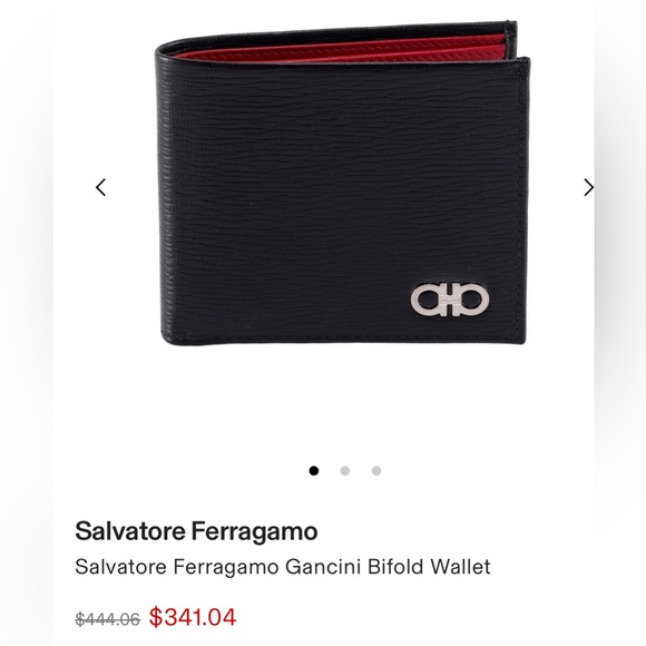 FERRAGAMO MENS WALLET - Picture 1 of 5
